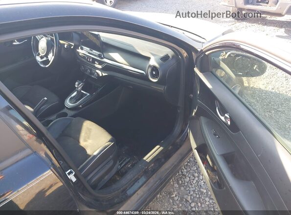 3KPF34AD8ME389834 2021 KIA FORTE Black წინა სალონის ხედი