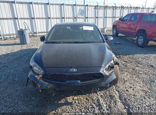 3KPF34AD8ME389834 2021 KIA FORTE Black ხელსაწყოთა პანელის ხედი