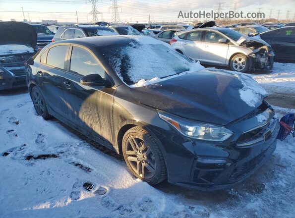 3KPF34AD8ME403358 2021 KIA FORTE Black Առջևի աջ