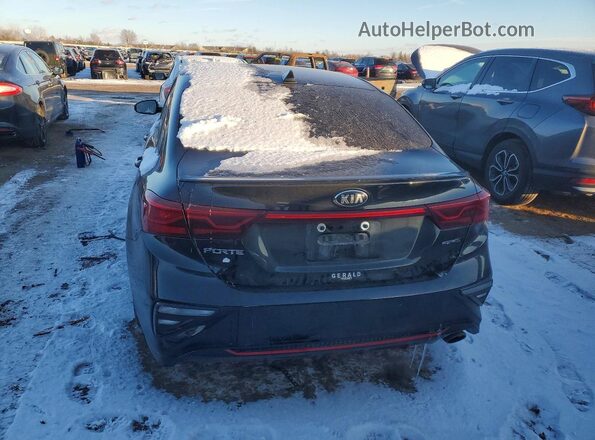 3KPF34AD8ME403358 2021 KIA FORTE Black Հետևի տեսք