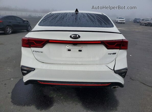 3KPF34AD9ME285241 2021 KIA FORTE White Հետևի տեսք