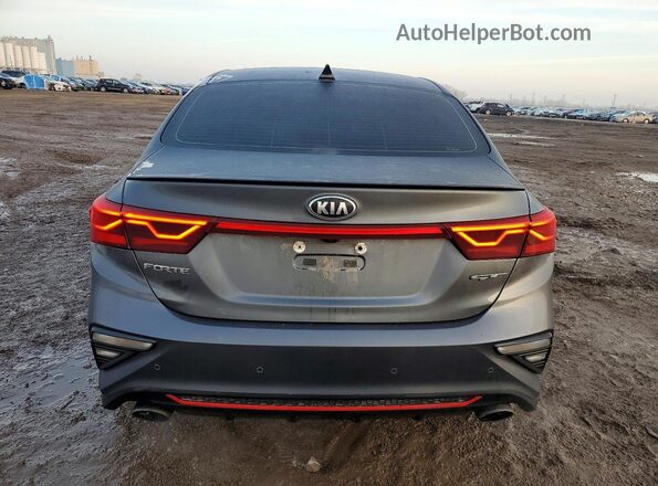 3KPF44AC0ME356153 2021 KIA FORTE Gray Vista trasera