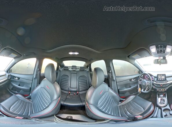 3KPF44AC0ME356153 2021 KIA FORTE Gray Vista de la etiqueta del VIN