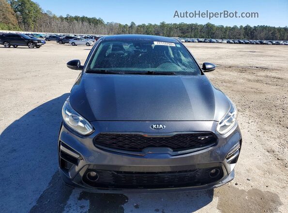 3KPF44AC3ME376770 2021 KIA FORTE Gray Դիմացի տեսք