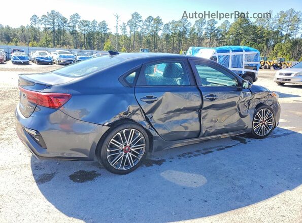 3KPF44AC3ME376770 2021 KIA FORTE Gray Հետևի աջ