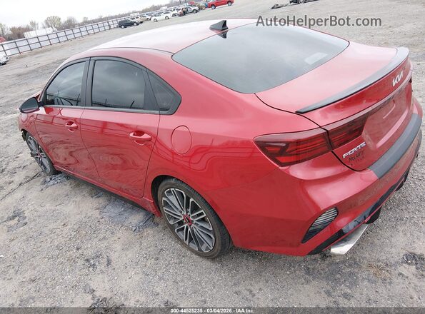3KPF44AC4NE424715 2022 KIA FORTE Красный Задняя левая четверть