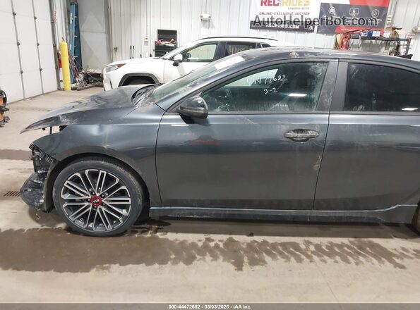 3KPF44AC5ME411602 2021 KIA FORTE Gray Widok wnętrza 360 stopni