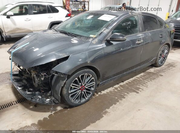 3KPF44AC5ME411602 2021 KIA FORTE Gray Przód lewy