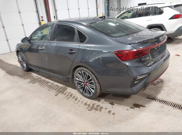 3KPF44AC5ME411602 2021 KIA FORTE Gray Tył lewy