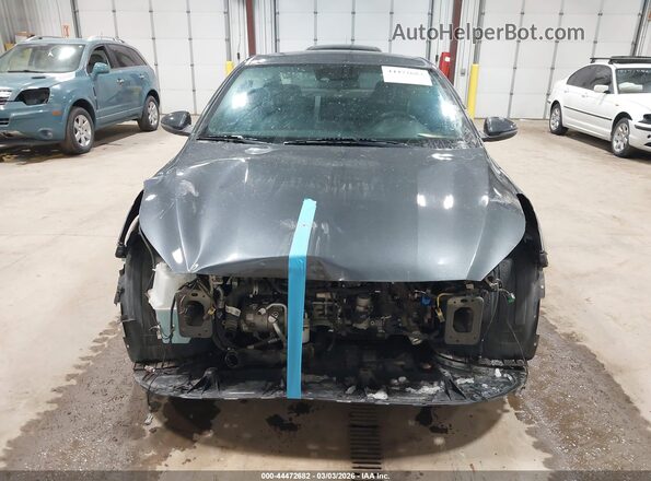 3KPF44AC5ME411602 2021 KIA FORTE Gray Widok zestawu wskaźników
