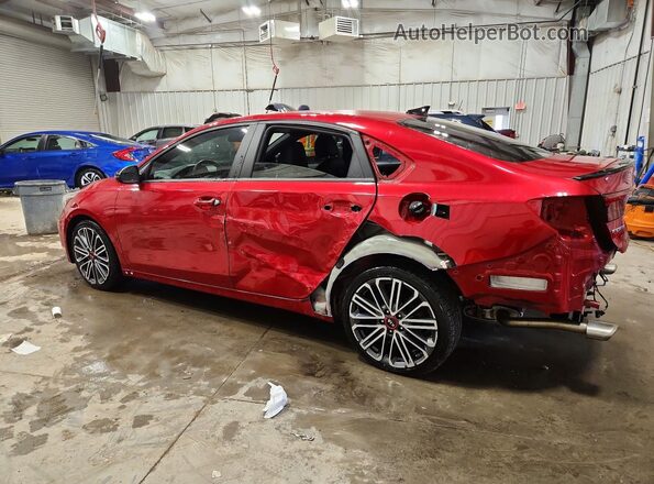 3KPF44AC6ME366525 2021 KIA FORTE Red Tył lewy