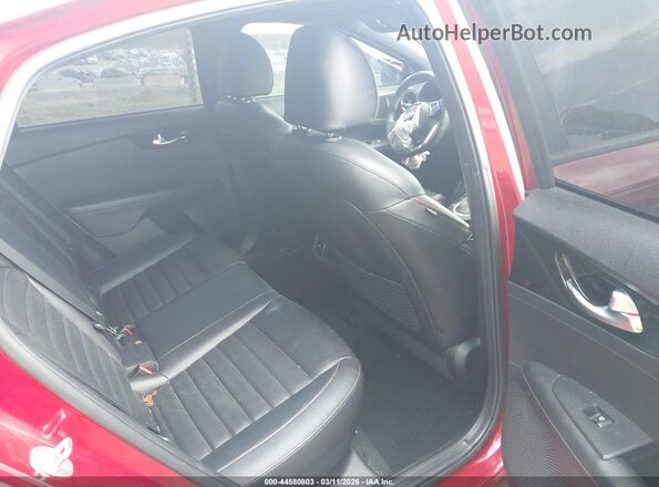 3KPF44AC7ME301764 2021 KIA FORTE Red VIN կոդի պիտակի տեսք