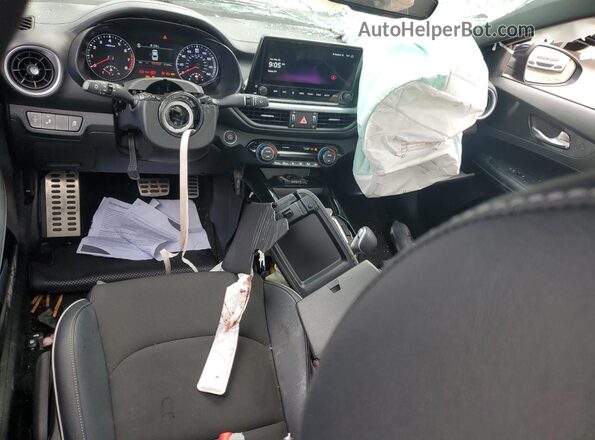 3KPF54AD0PE609434 2023 KIA FORTE Black Вид панелі приладів