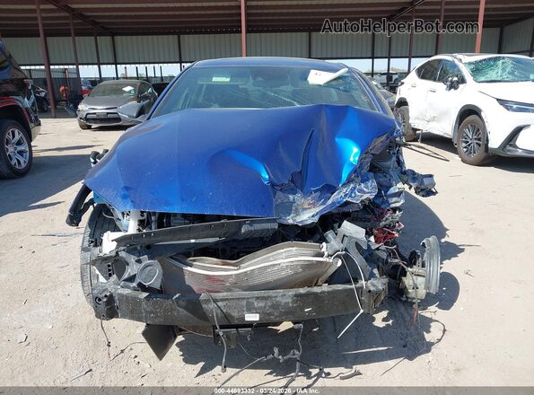 3KPF54AD0RE793289 2024 KIA FORTE Blue Instrument cluster view