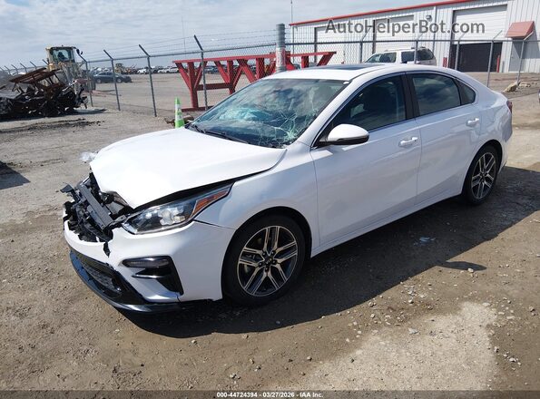 3KPF54AD4ME388223 2021 KIA FORTE White Przód lewy