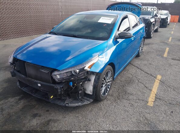 3KPF54AD4PE621554 2023 KIA FORTE Blue Front left