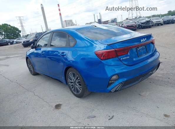 3KPF54AD5PE597572 2023 KIA FORTE Blue Задня ліва чверть