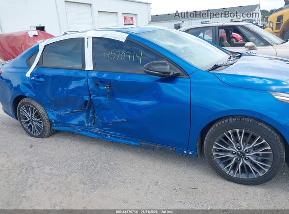 3KPF54AD5PE597572 2023 KIA FORTE Blue Вид спереду