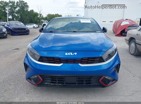 3KPF54AD5PE597572 2023 KIA FORTE Blue Вид щитка приладів