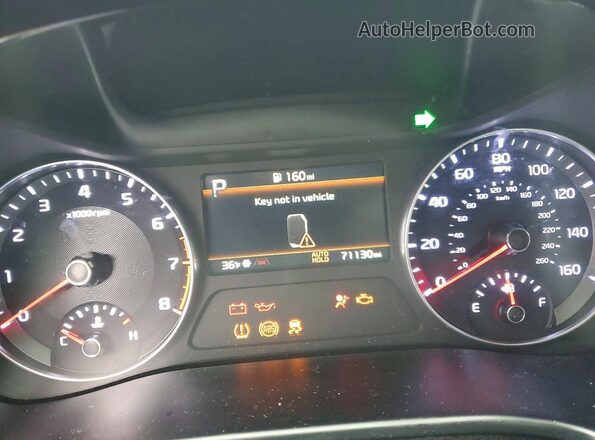 3KPF54AD8RE704049 2024 KIA FORTE Blue Вид щитка приладів