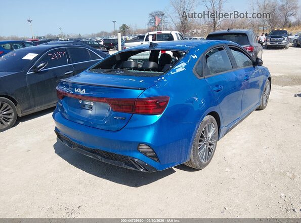3KPF54AD9PE539593 2023 KIA FORTE Blue Tył prawy