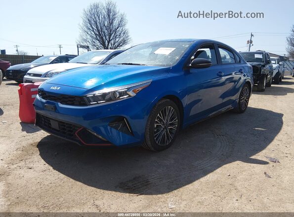 3KPF54AD9PE539593 2023 KIA FORTE Blue Przód lewy