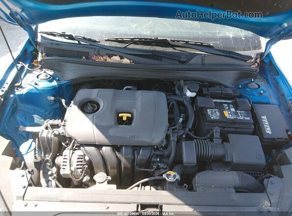 3KPF54AD9PE539593 2023 KIA FORTE Blue Widok z tyłu