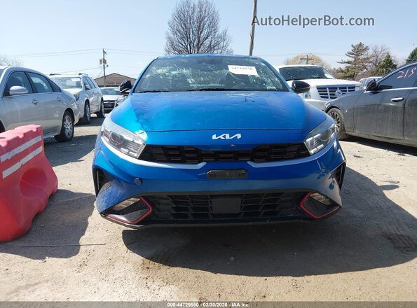3KPF54AD9PE539593 2023 KIA FORTE Blue Widok zestawu wskaźników