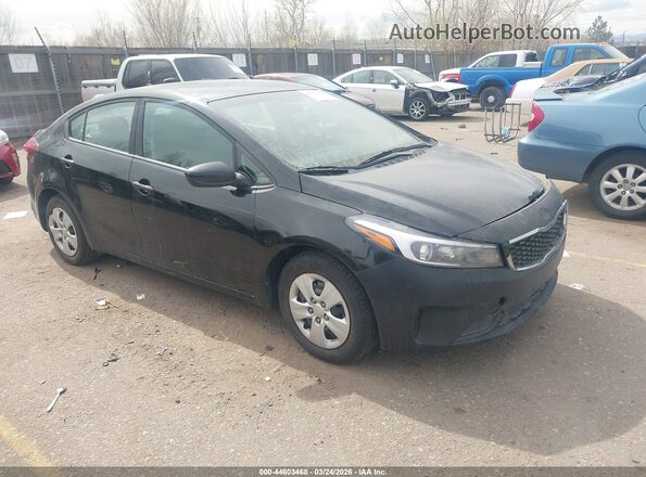 3KPFK4A78HE043835 2017 KIA FORTE Black Rear interior view