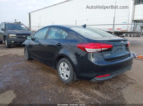 3KPFK4A79HE112581 2017 KIA FORTE Black Tył lewy