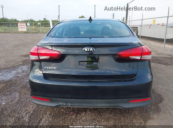 3KPFK4A79HE112581 2017 KIA FORTE Black 