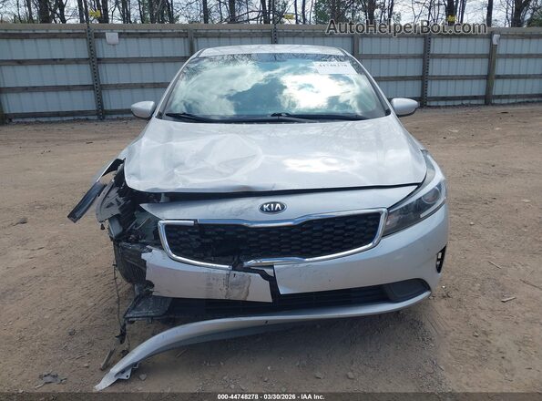 3KPFL4A71JE271078 2018 KIA FORTE Silver Vista del cuadro de instrumentos