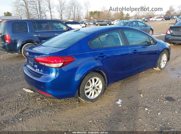 3KPFL4A78HE044576 2017 KIA FORTE Blue Задня права чверть