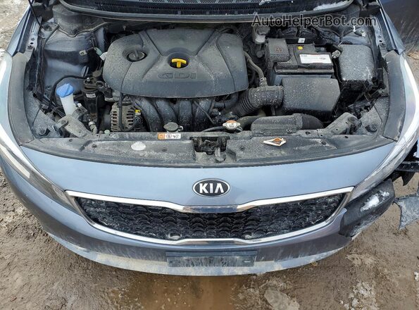 3KPFL4A80JE252675 2018 KIA FORTE Gray 