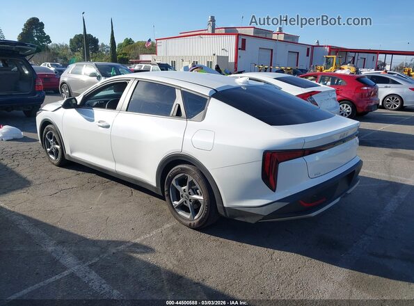 3KPFT4DE1SE160980 2025 KIA K4 White Tył lewy