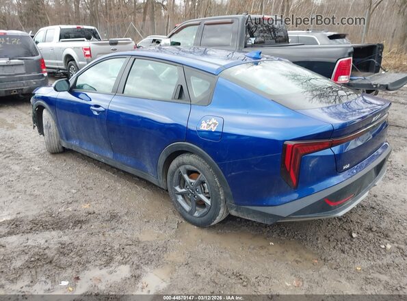 3KPFT4DE2SE184270 2025 KIA K4 Blue უკანა მარცხენა
