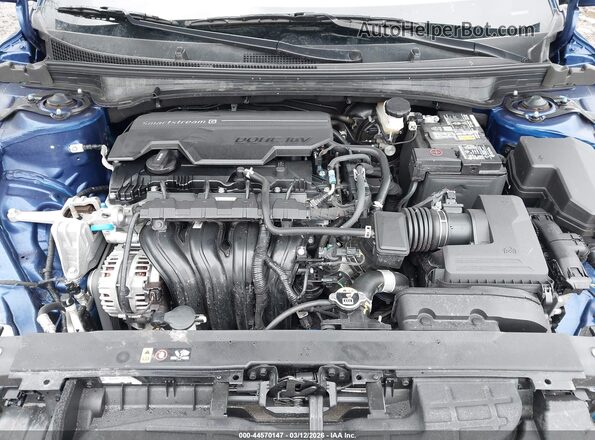 3KPFT4DE2SE184270 2025 KIA K4 Blue უკანა ხედი