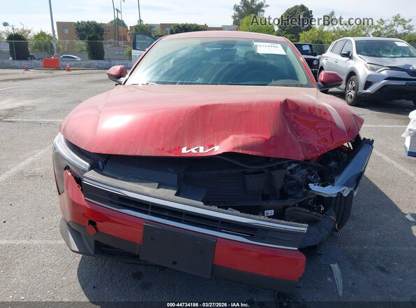 3KPFT4DE3SE249871 2025 KIA K4 Красный Вид щитка приборов