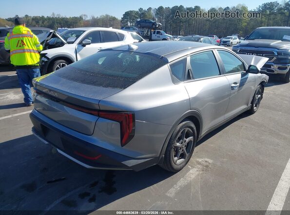 3KPFT4DE4SE139797 2025 KIA K4 Gray Trasero derecho
