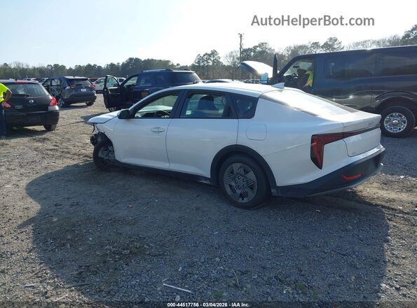 3KPFT4DE7SE014180 2025 KIA K4 White 