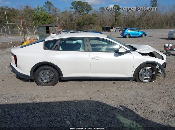 3KPFT4DE7SE014180 2025 KIA K4 White 