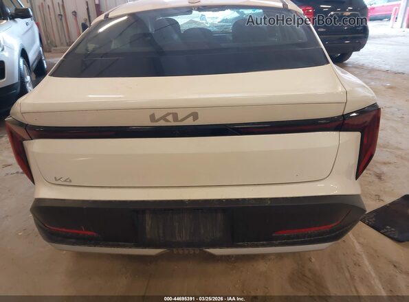 3KPFT4DEXSE037310 2025 KIA K4 White 