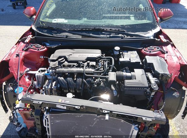 3KPFT4DEXSE233778 2025 KIA K4 Красный Вид сзади