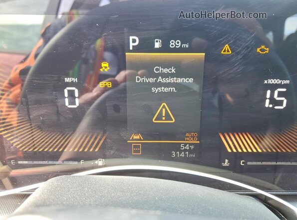 3KPFT4DEXTE269827 2026 KIA K4 Red Instrument cluster view