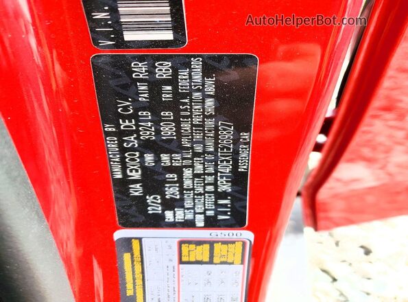 3KPFT4DEXTE269827 2026 KIA K4 Red Engine compartment view