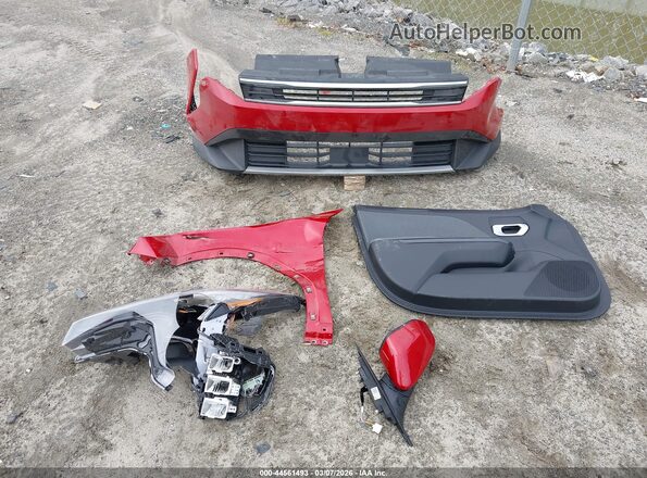 3KPFU4DE3SE177745 2025 KIA K4 Red Вид щитка приладів