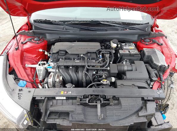 3KPFU4DE3SE177745 2025 KIA K4 Red Вид ззаду