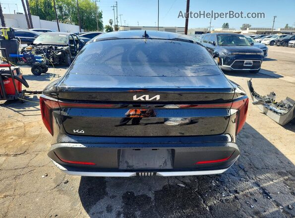 3KPFU4DEXSE240453 2025 KIA K4 Black უკანა ხედი