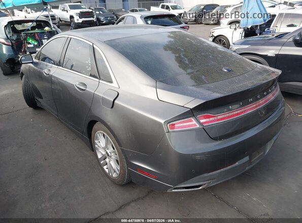 3LN6L2LU0GR620722 2016 LINCOLN MKZ HYBRID Gray Tył lewy