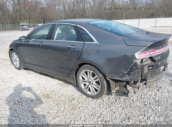 3LN6L2LU1GR633642 2016 LINCOLN MKZ HYBRID Gray Rear left